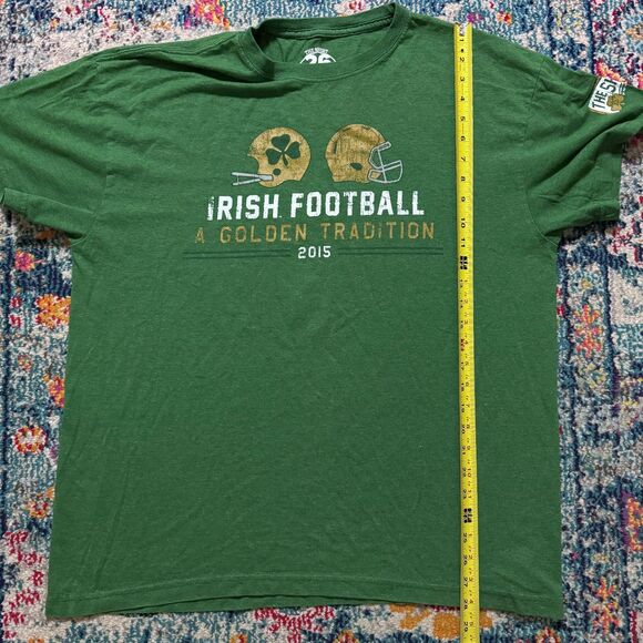 The Shirt 25 Years Men's University of Notre Dame Football TShirt Sz XL Lot of 2 - Picture 6 of 10